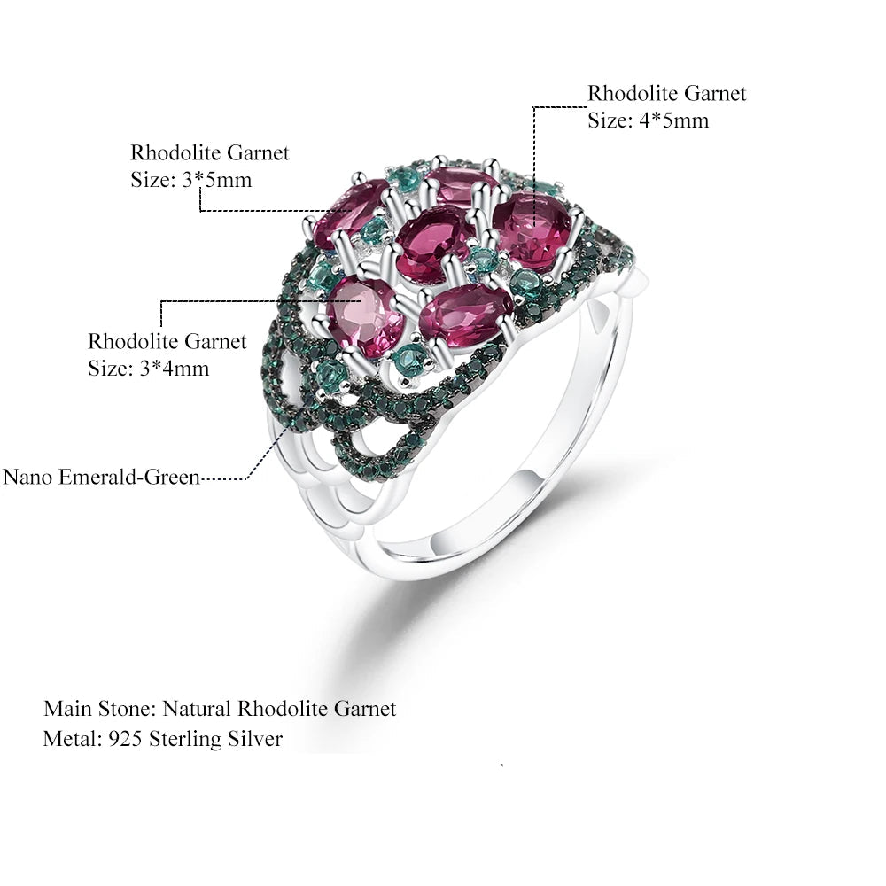 925 Sterling Silver Art Deco Ring