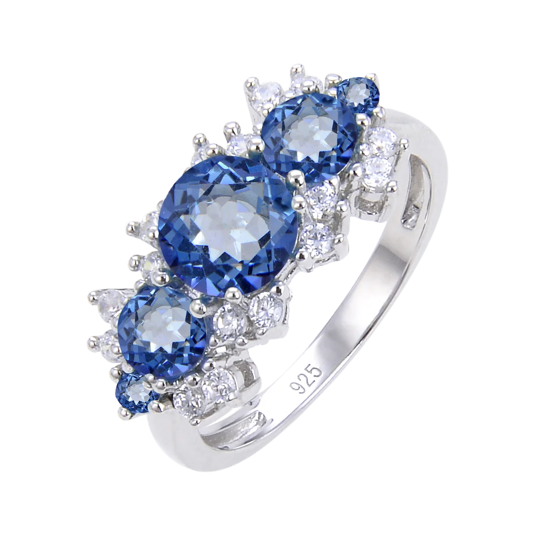 925 Sterling Silver Vintage Luxury Ring