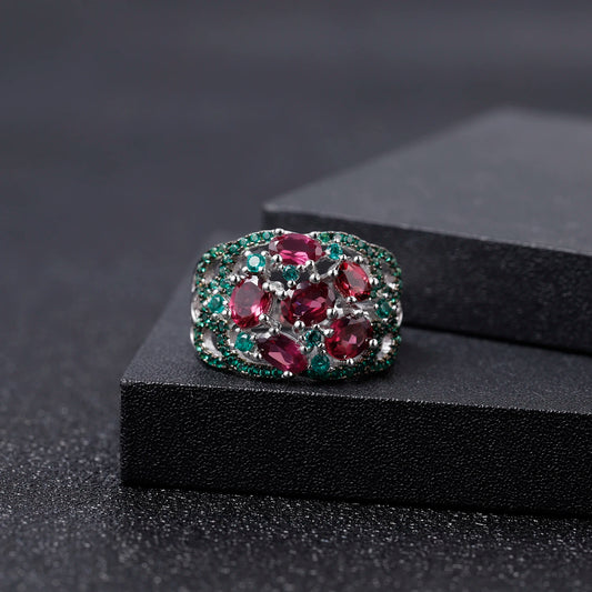 925 Sterling Silver Art Deco Ring