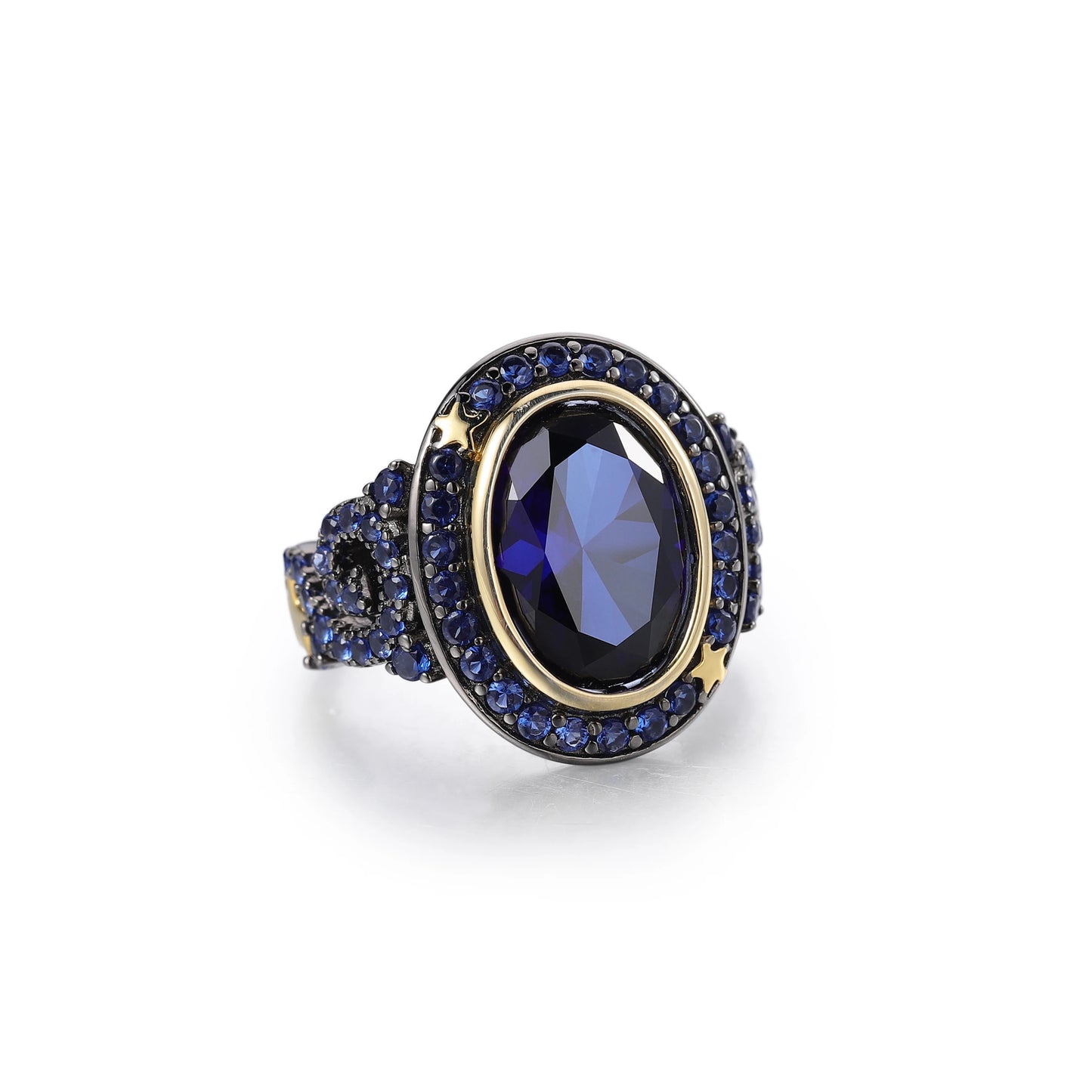 Blue Sapphire Vintage Ring