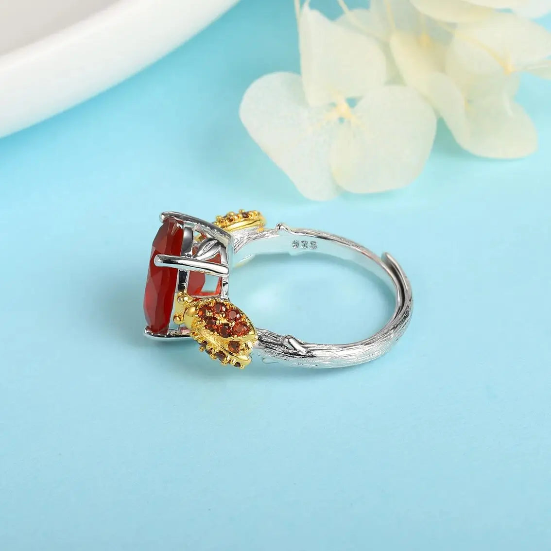 925 Sterling Silver Cocktail Ring