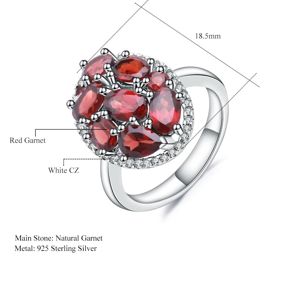 925 Sterling Silver Cocktail Ring