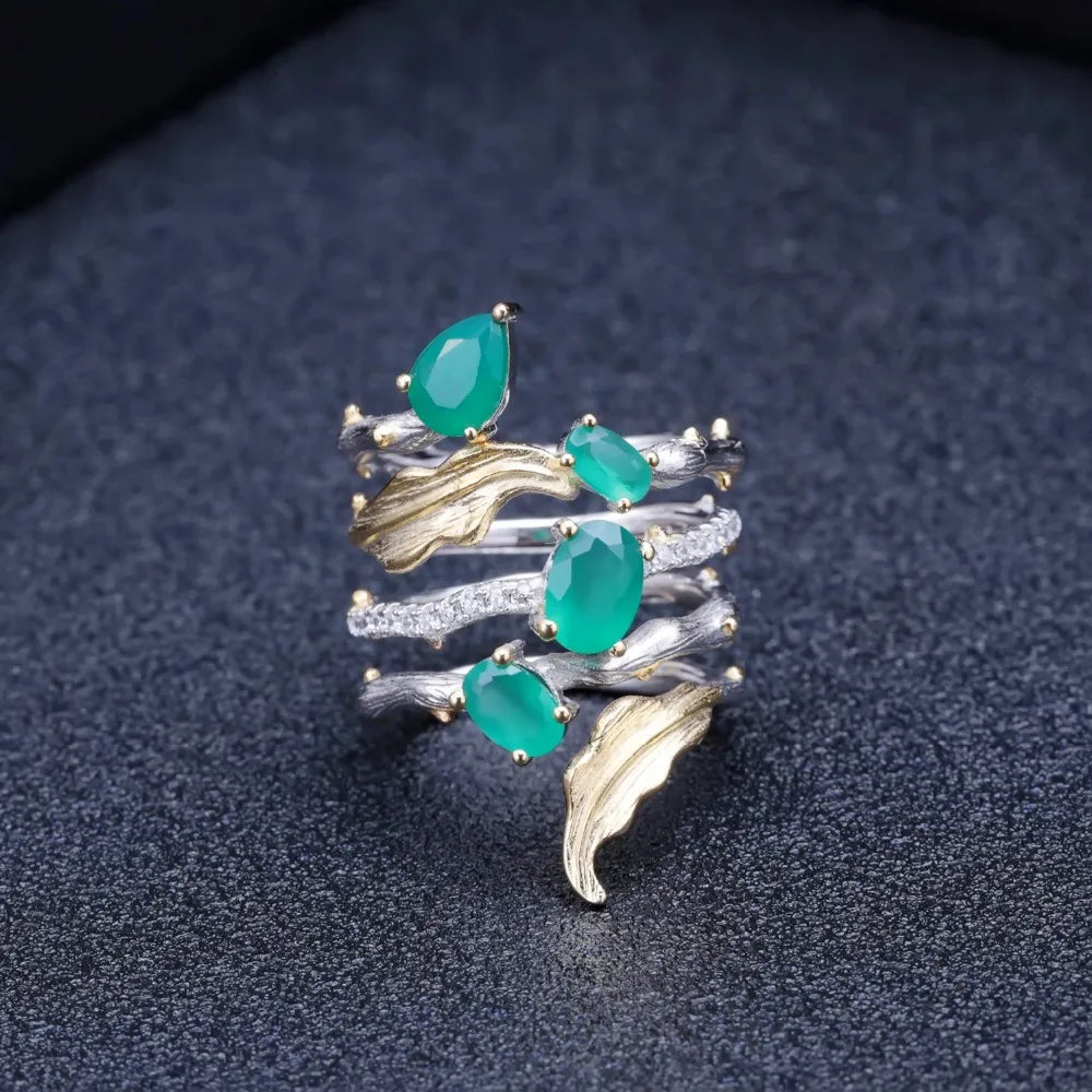 925 Sterli Silver Vintage Neo-Gothic Ring