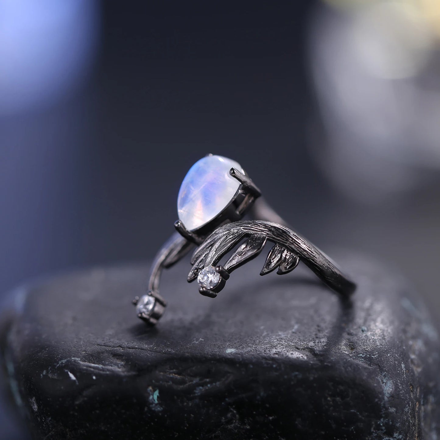 Natural Amethyst Gemstone Ring
